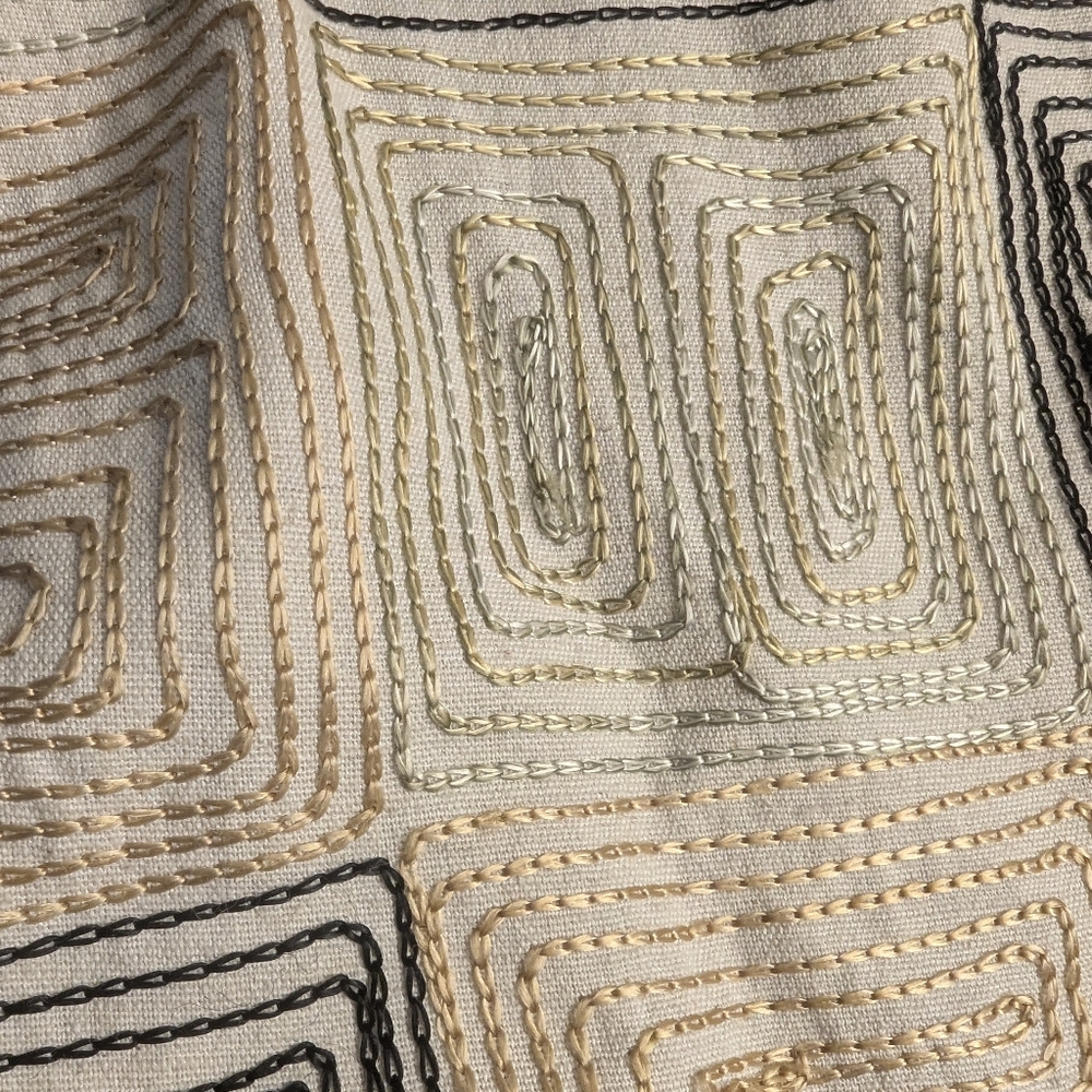 Units Women's Geometric Pattern Linen Jacket - Picture 7 of 7